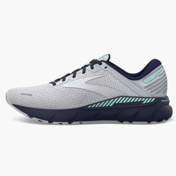 Brooks Adrenaline GTS in Grey / Peacoat / Aruba - Picture 5 of 16